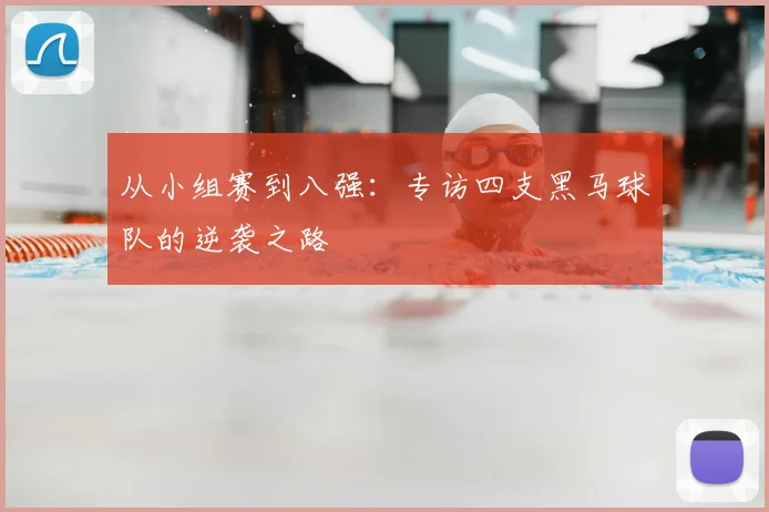 从小组赛到八强：专访四支黑马球队的逆袭之路