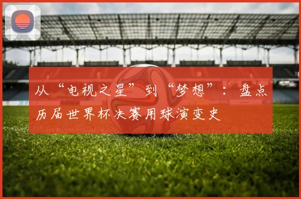 从“电视之星”到“梦想”:盘点历届世界杯决赛用球演变史